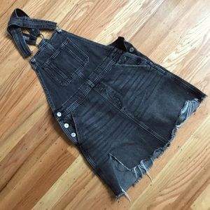 American Eagle overalls skirt dress size XS